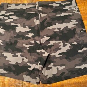 Camo Print Shorts